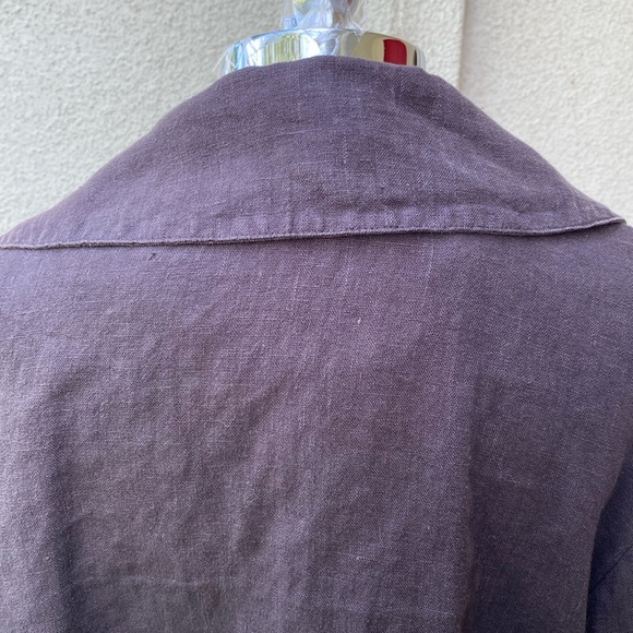 Bryn Walker 100% linen stunning brown jacket from high end boutique in Newport - Picture 6 of 12